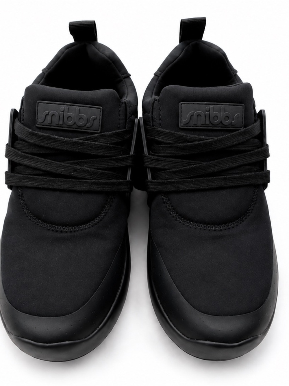 Snibbs Women’s  Black Streetwear Sneakers